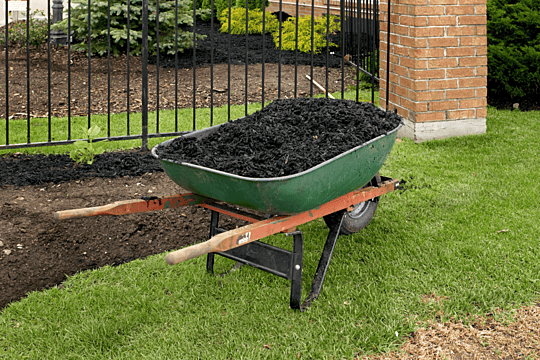 mulch installation